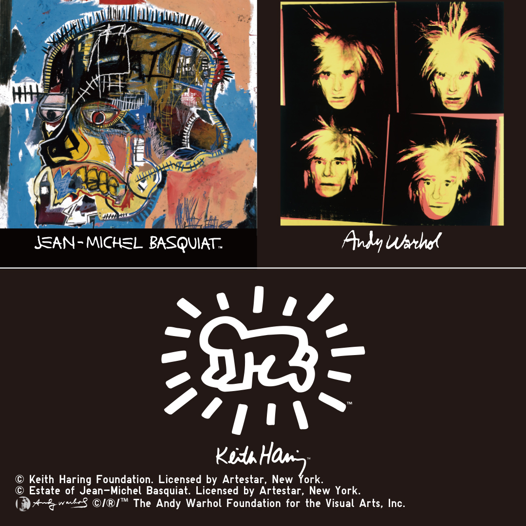 Andy Warhol/J.M.Basquiat/Keith Haring