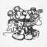 추가이미지1(KIDS Monochrome Mickey UT(그래픽T·반팔))